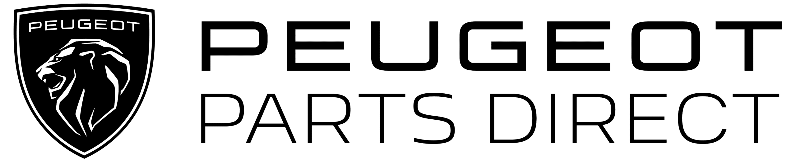 New Peugeot Logo Black